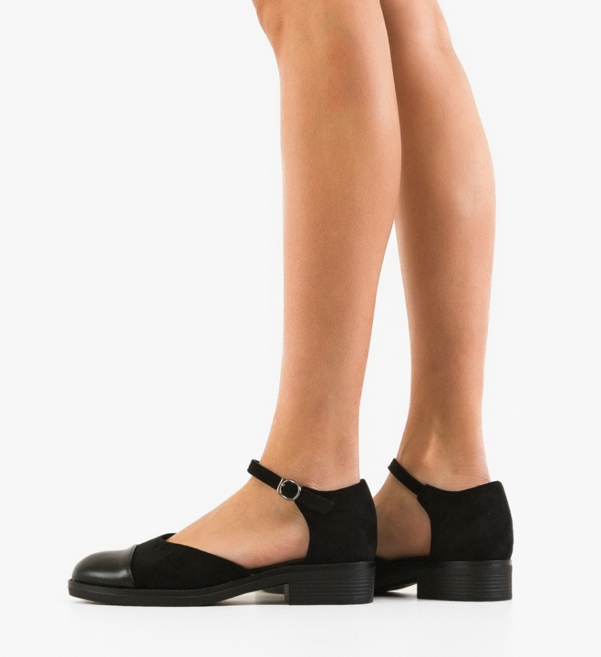 Pantofi Casual dama Daffe Negri - Img 5