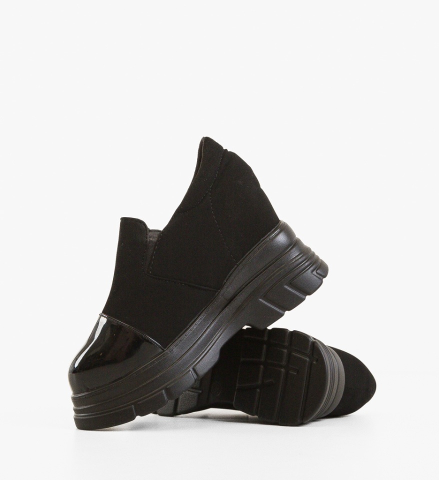 Pantofi Casual dama Lamzay Negri 2 - Img 2