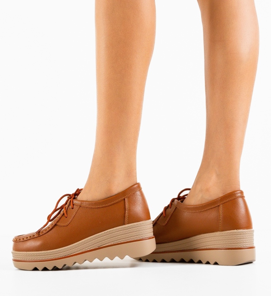 Pantofi casual dama Sag Camel - Img 5