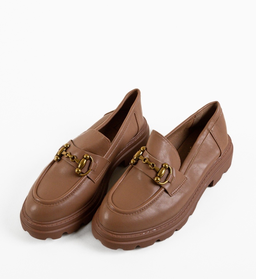 Pantofi Casual dama Sashi Bej - Img 3