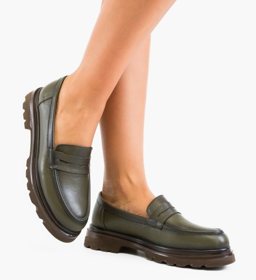 Pantofi casual dama Sheep Khaki - Img 6