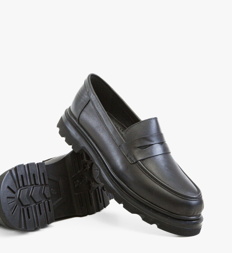 Pantofi casual dama Sheep Negri - Img 2