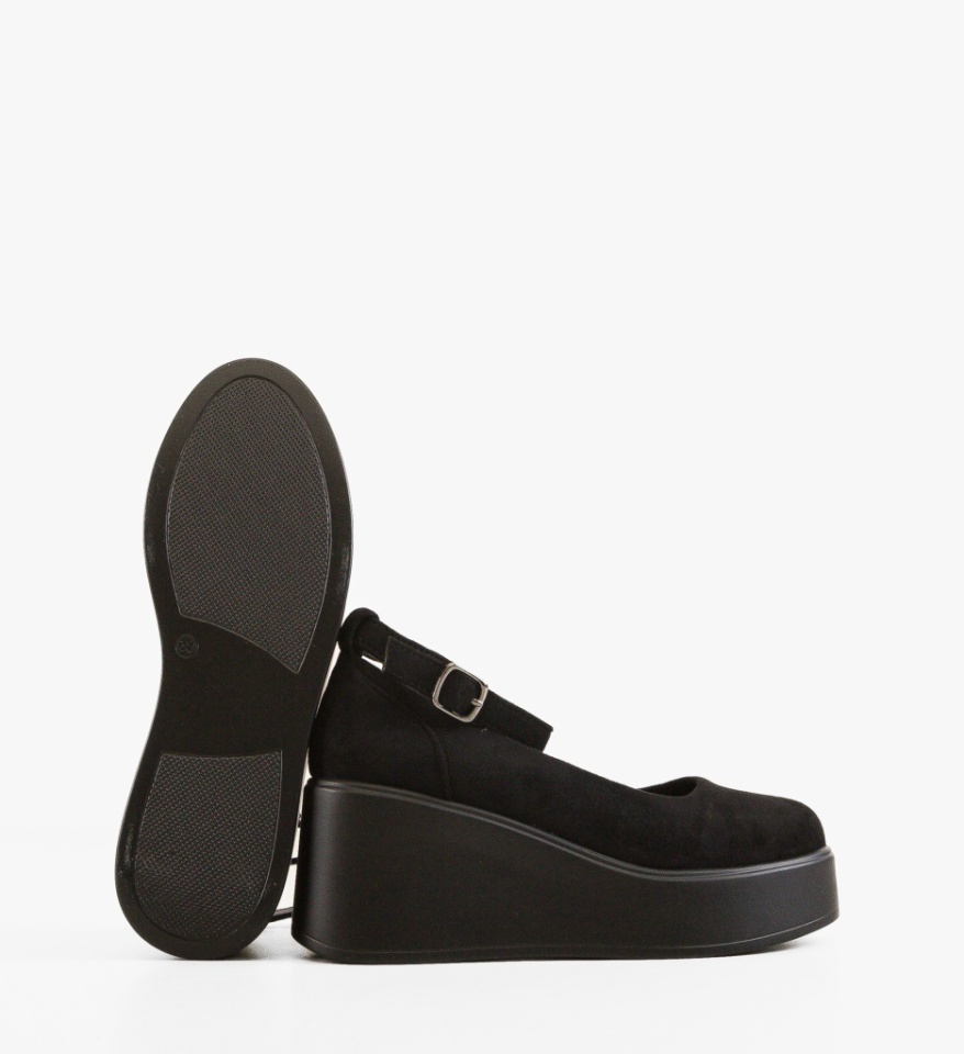 Pantofi Casual dama Shelob Negre 2 - Img 2