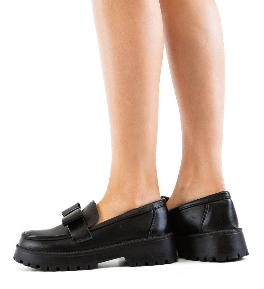 Pantofi casual dama Tyrewn Negri - Img 2
