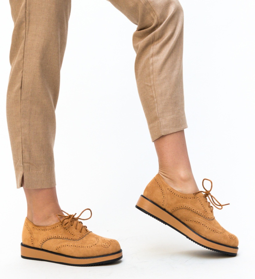 Pantofi Casual Devonk Camel - Img 11