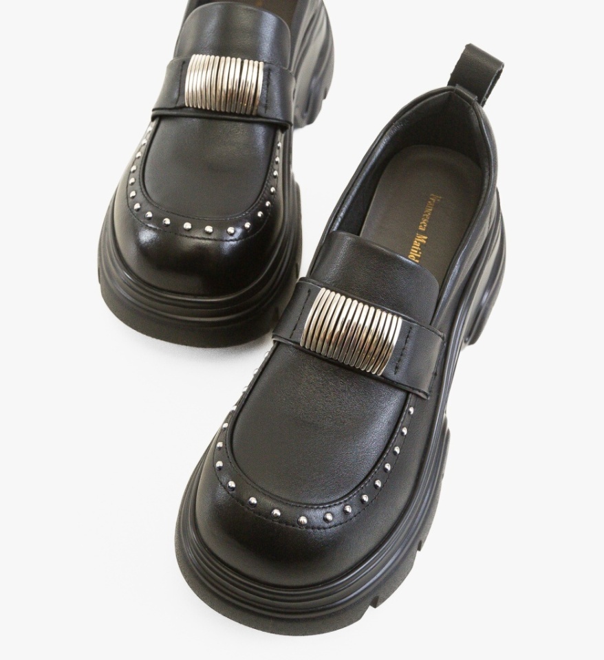 Pantofi Casual Dougla Negri - Img 6