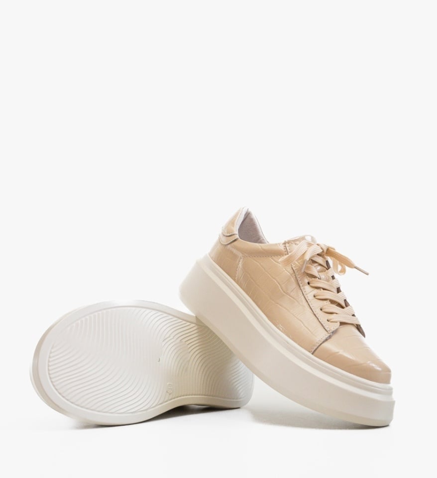 Pantofi Casual Ebbe Bej - Img 5