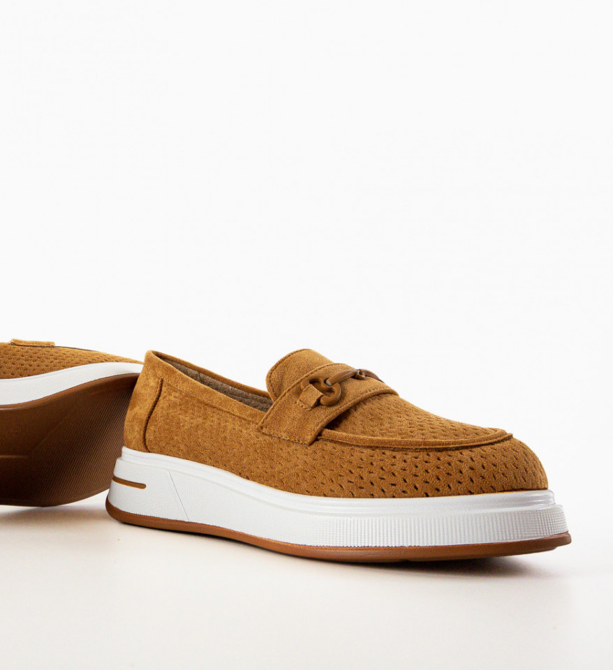 Pantofi Casual Ekine Camel - Img 3