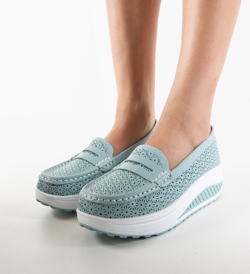 Pantofi Casual Fyrya Verzi - Img 5