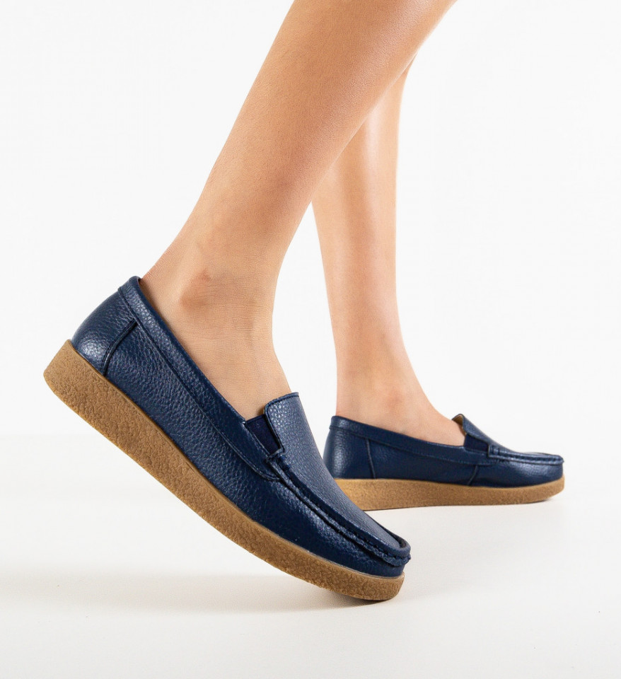 Pantofi Casual Givy Bleumarin - Img 2
