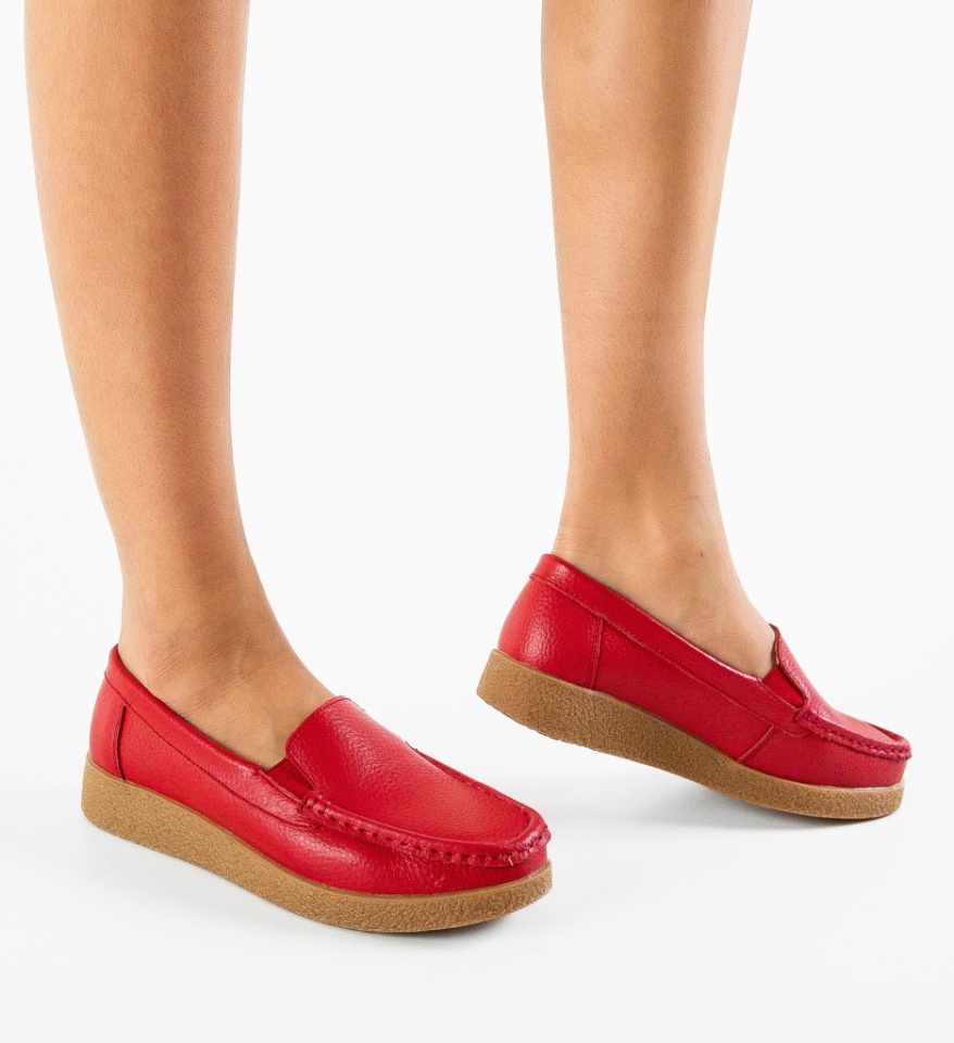 Pantofi Casual Givy Rosii - Img 6