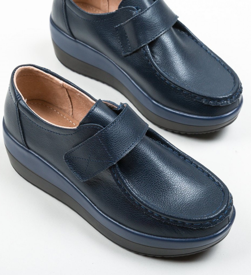 Pantofi Casual Groma Bleumarin - Img 8