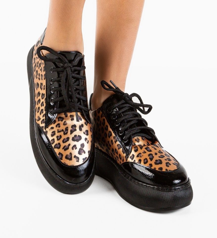 Pantofi Casual Gron Print - Img 5