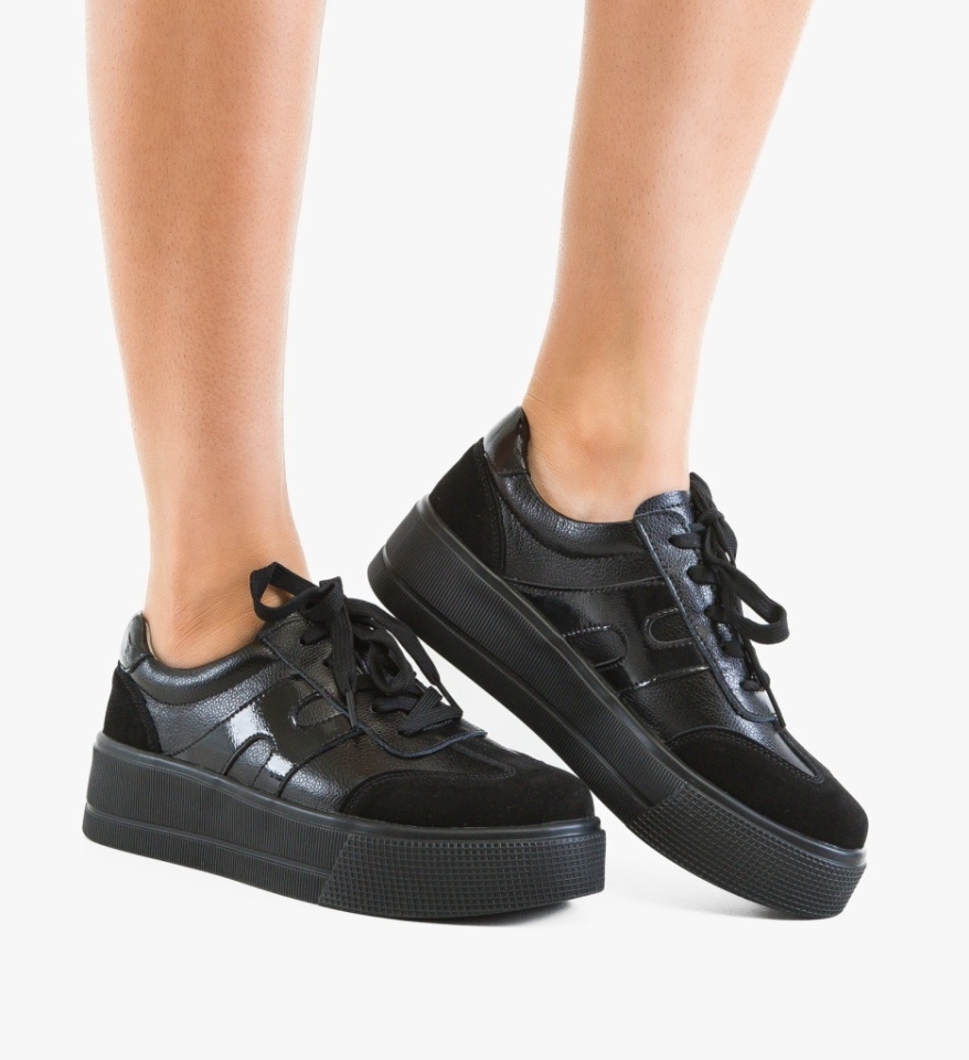 Pantofi Casual Hakro Negri - Img 3