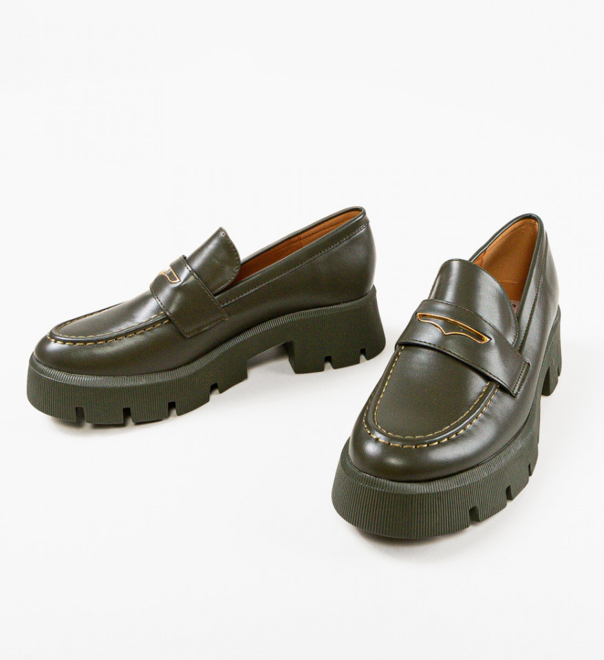 Pantofi Casual House Verzi - Img 2