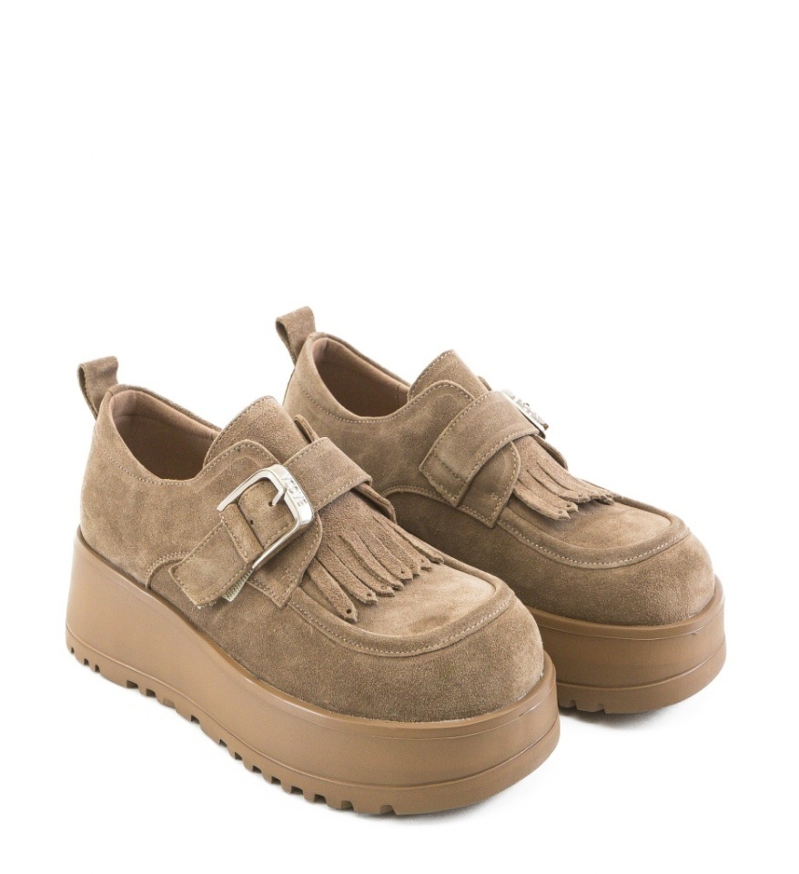 Pantofi Casual Hussein Khaki - Img 3