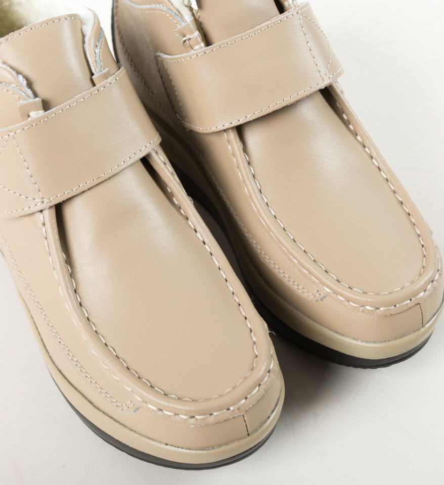 Pantofi Casual Jistry Bej - Img 14