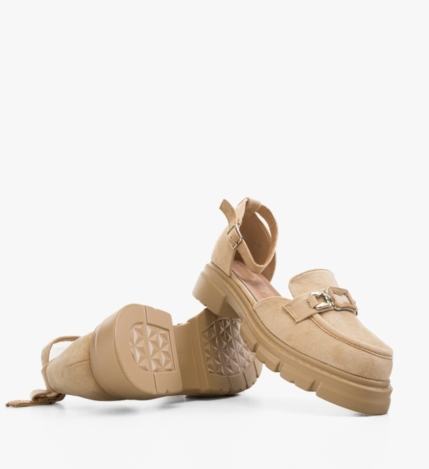 Pantofi Casual Juliet Bej - Img 3