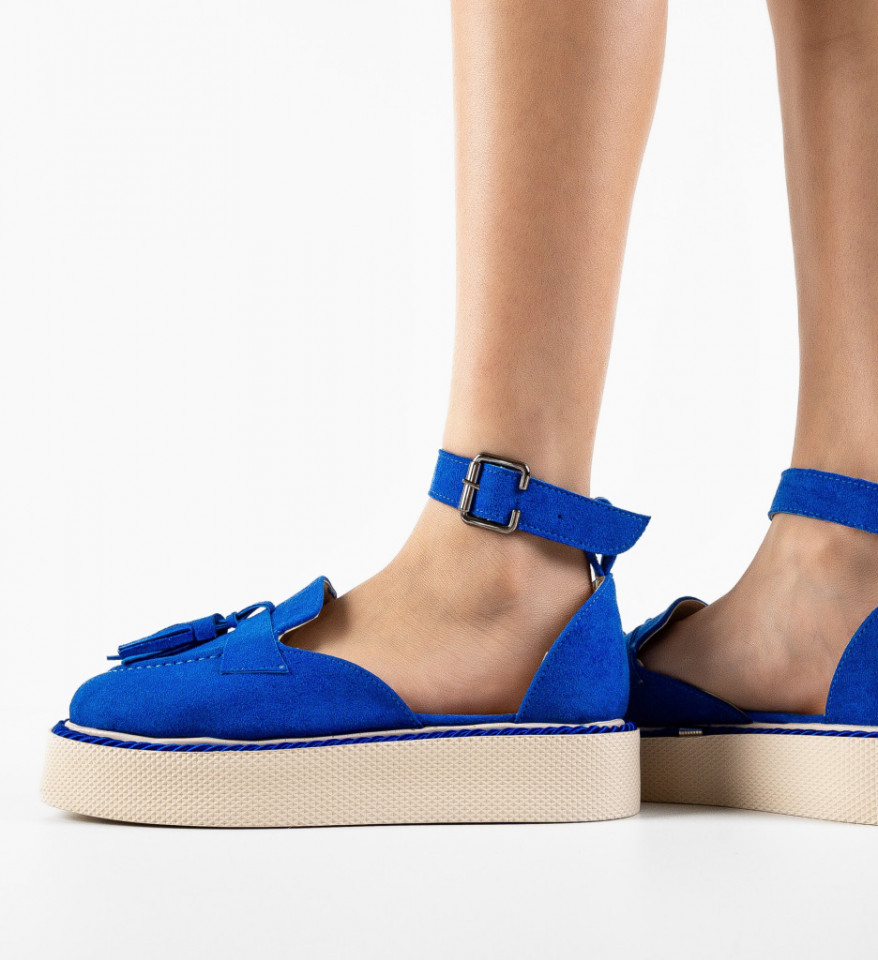 Pantofi Casual Kalin Albastri - Img 3