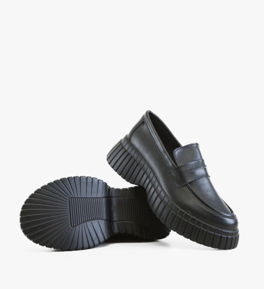 Pantofi Casual Kalte Negri 2 - Img 3
