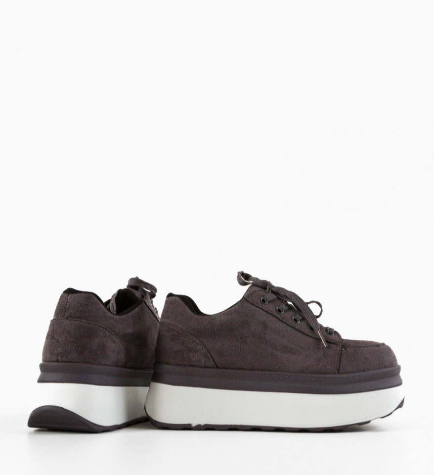 Pantofi Casual Kampus Gri - Img 2