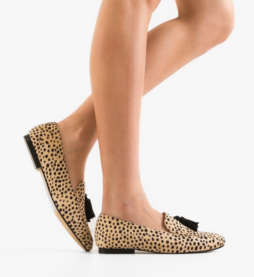 Pantofi Casual Kiran Animal Print - Img 8