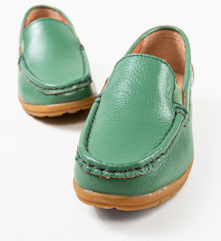 Pantofi Casual Kives Verzi - Img 3