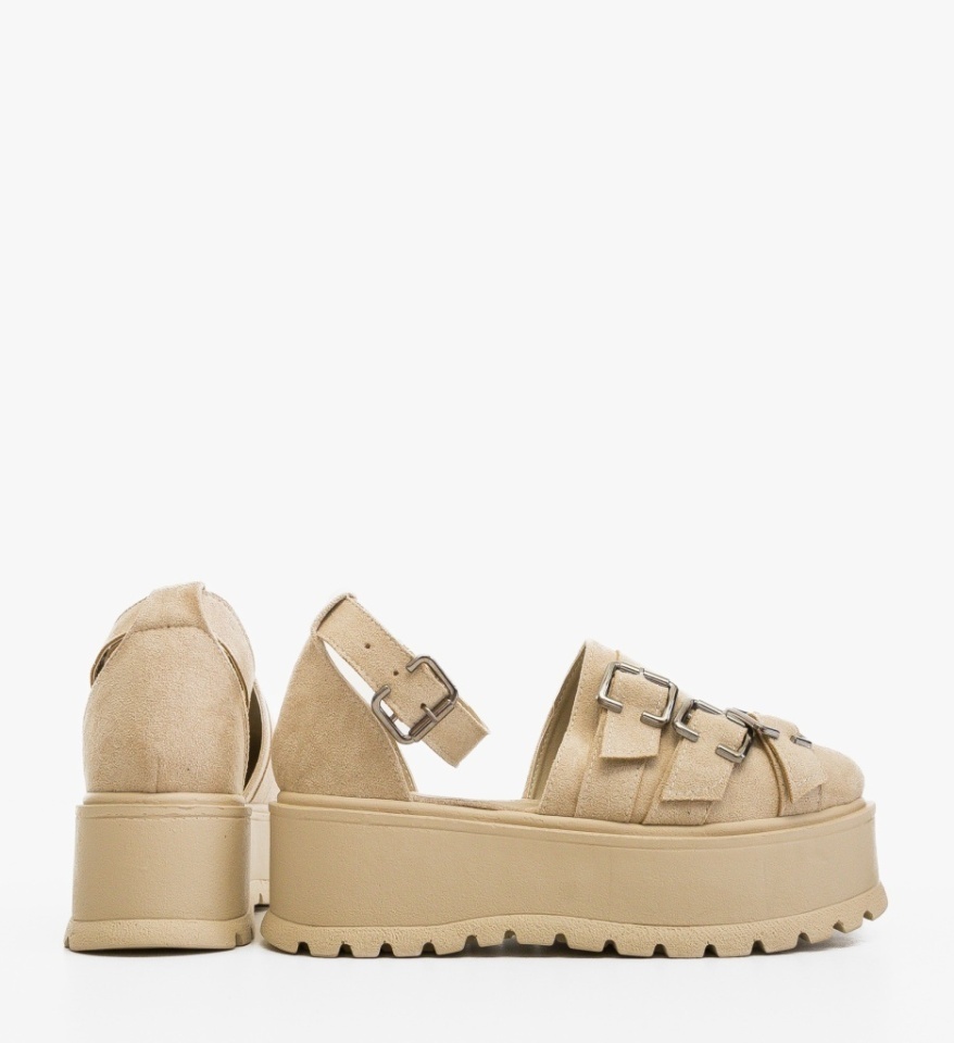 Pantofi Casual Koerel Bej - Img 3