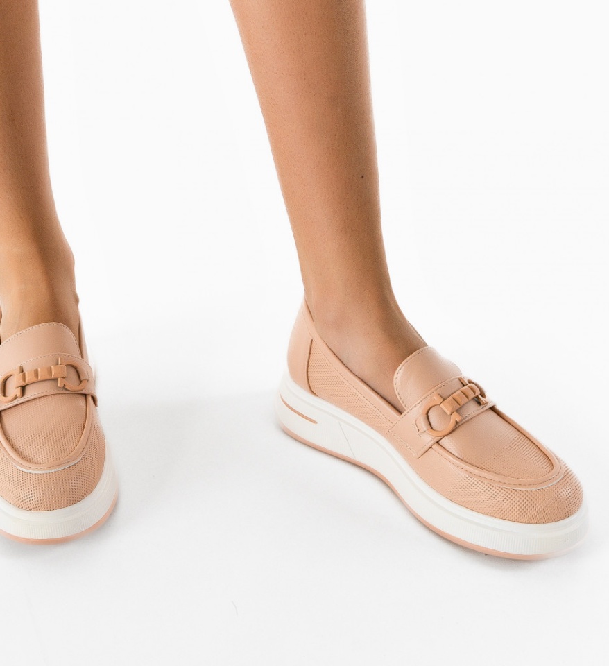 Pantofi Casual Kores Roz - Img 5
