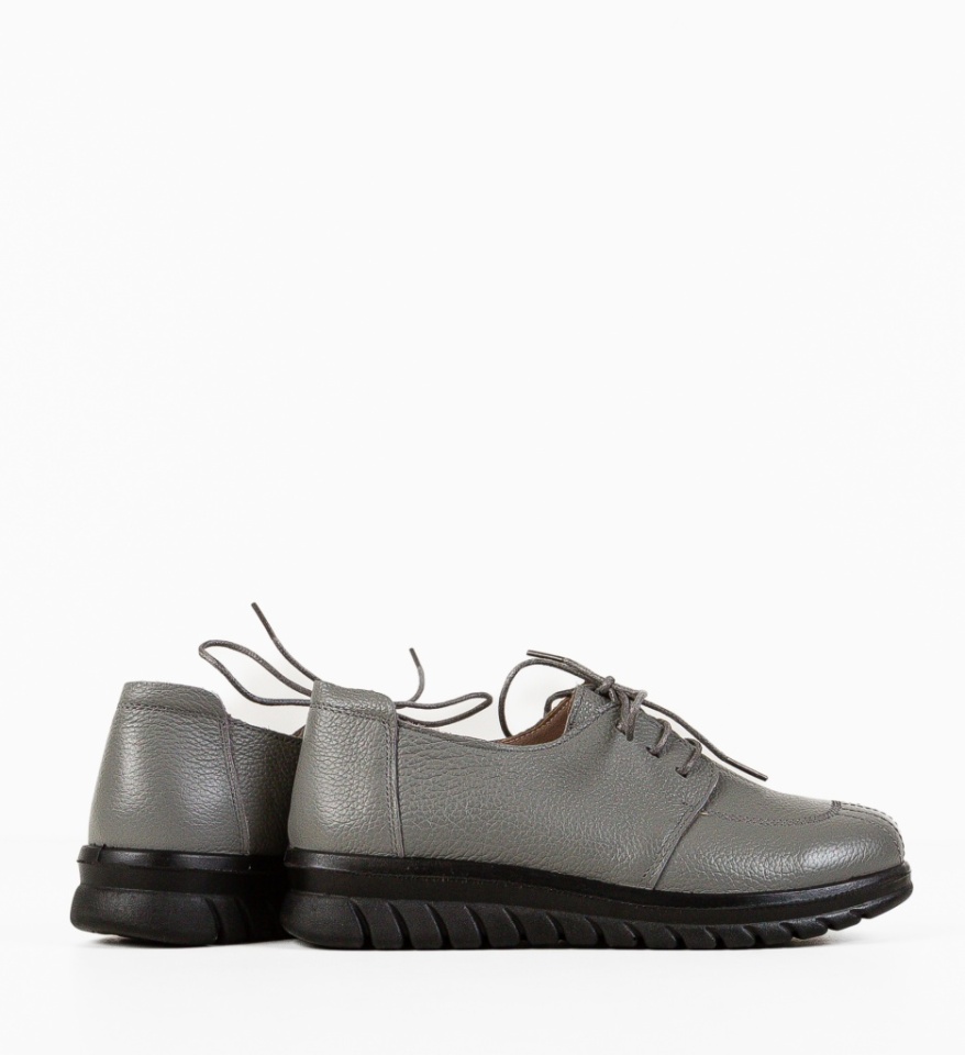 Pantofi Casual Leonates Gri - Img 3