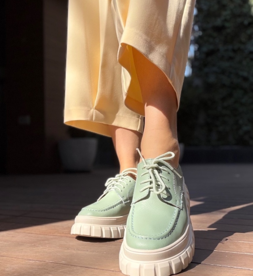 Pantofi Casual Loprem Verzi - Img 10