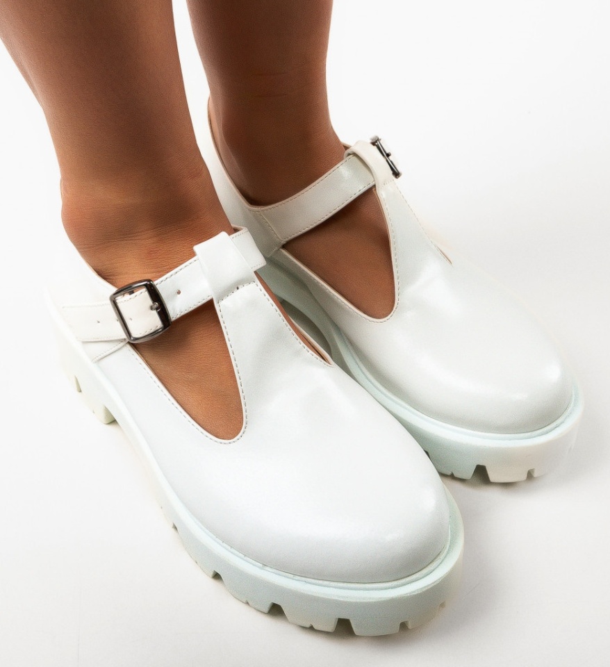 Pantofi Casual Lybon Albi - Img 7