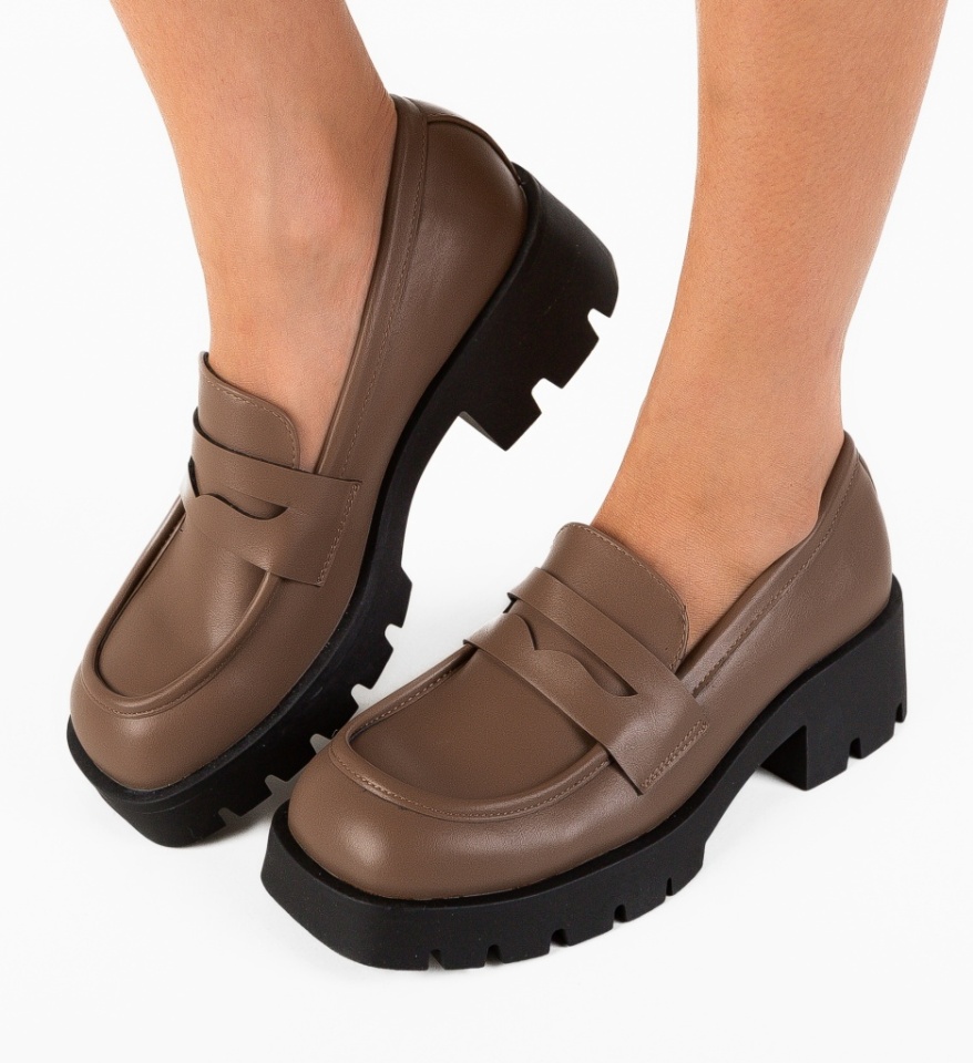 Pantofi Casual Madison Khaki - Img 5