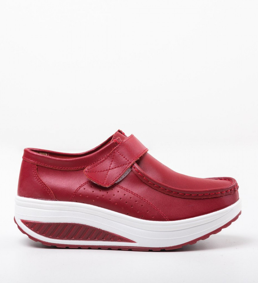 Pantofi Casual Marko Rosii - Img 14