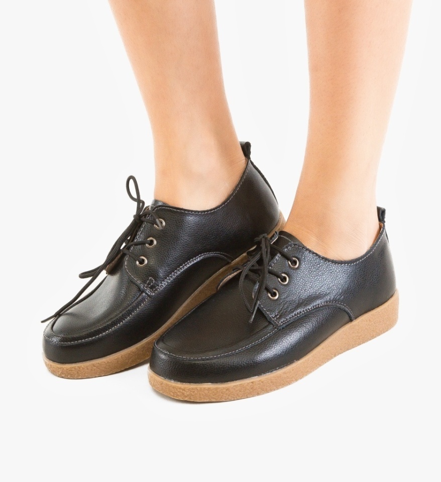 Pantofi Casual Maye Negri - Img 6