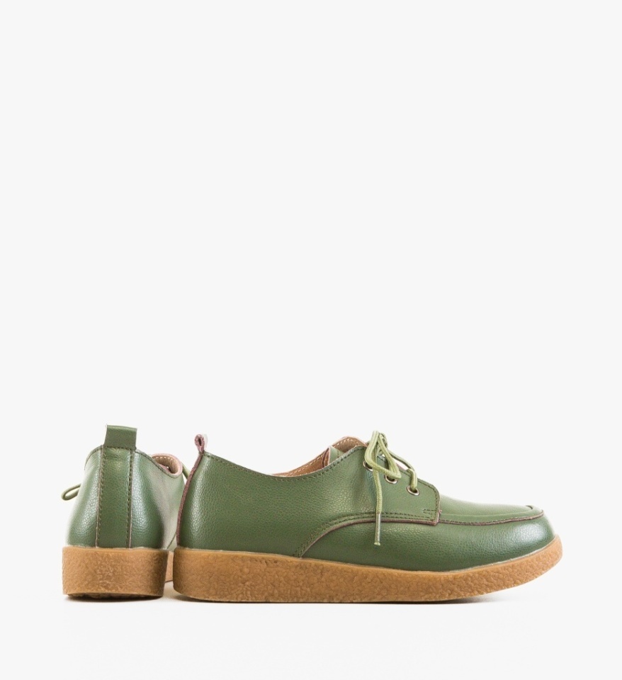 Pantofi Casual Maye Verzi - Img 4