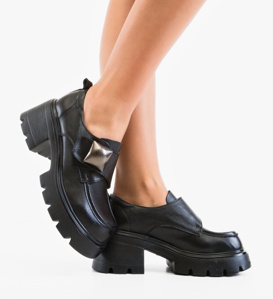 Pantofi Casual Nanyt Negri - Img 4