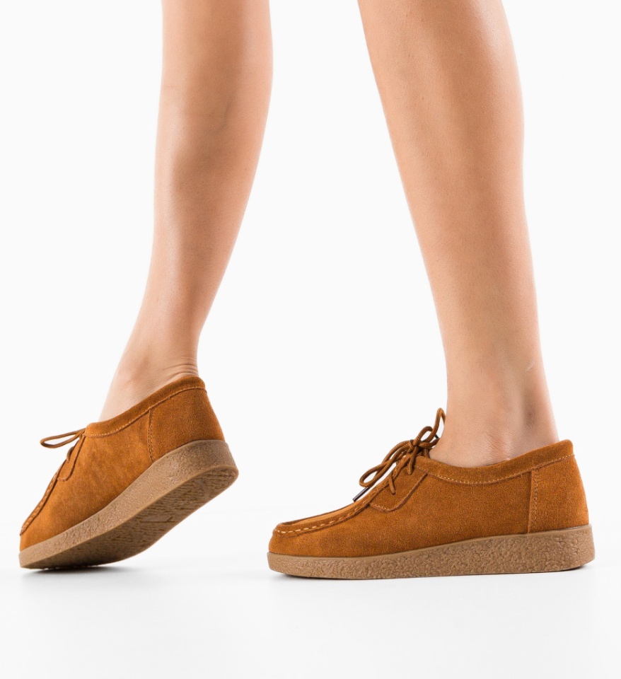 Pantofi Casual Neca Camel 2 - Img 6