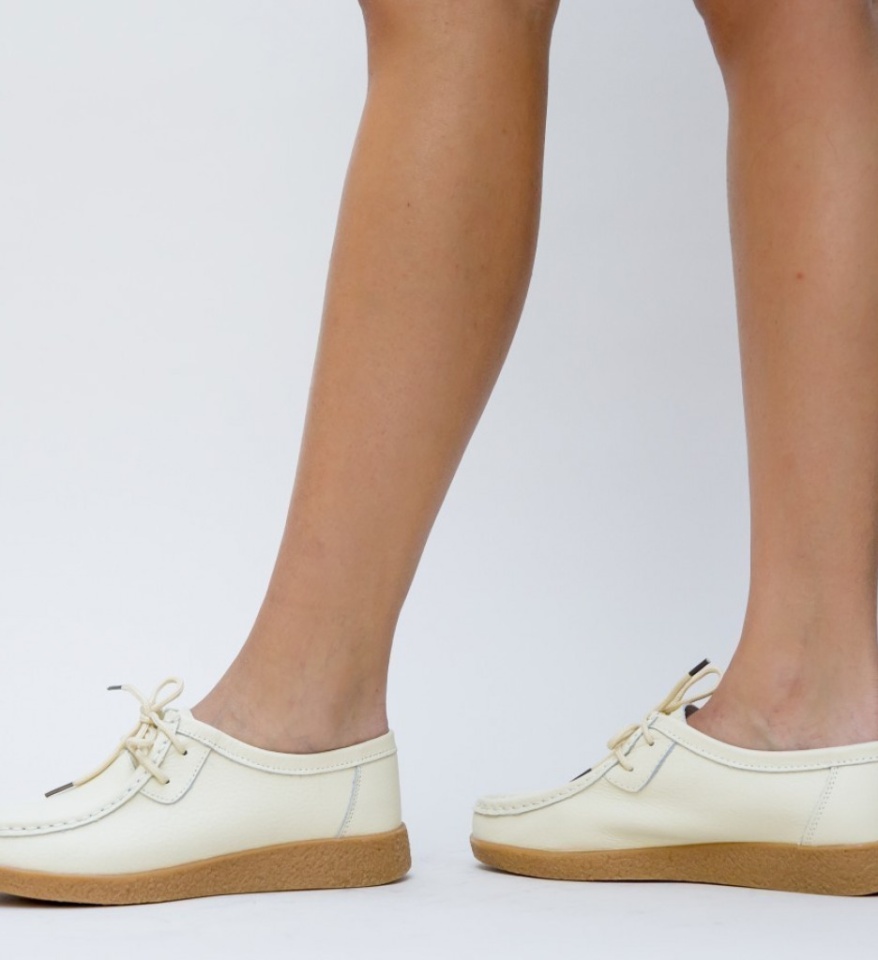 Pantofi Casual Niko Bej - Img 10
