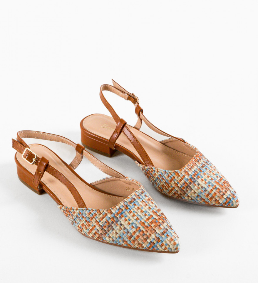 Pantofi Casual Nireh Camel - Img 3