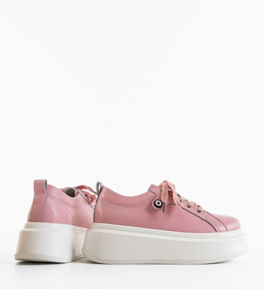 Pantofi Casual Nuandre Roz - Img 2