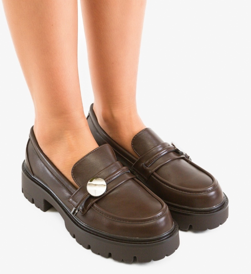 Pantofi Casual Nuritona Maro - Img 5