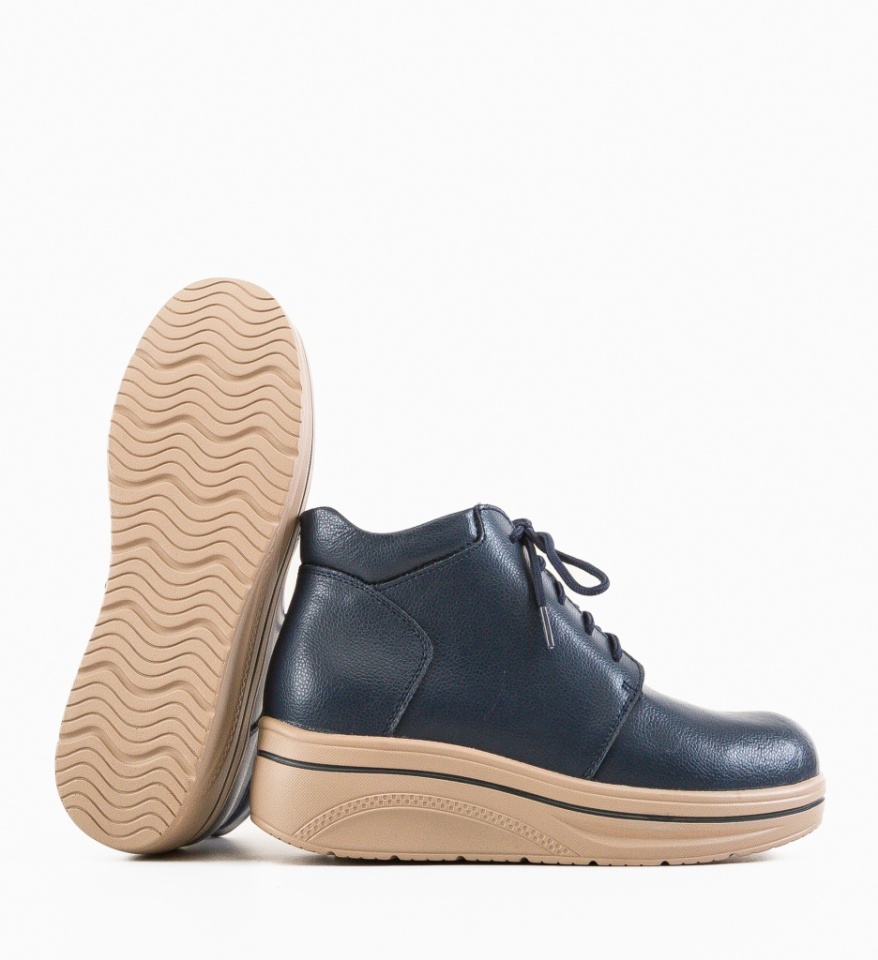 Pantofi Casual Palerma Bleumarin - Img 3