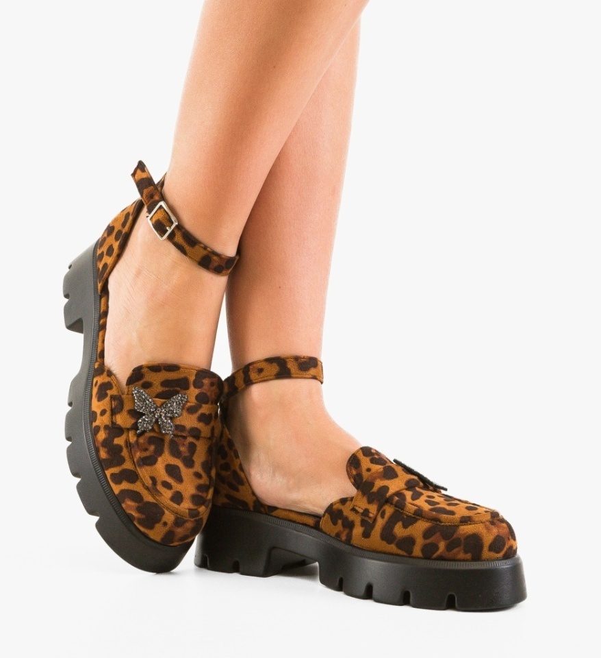 Pantofi Casual Polly Animal Print - Img 6