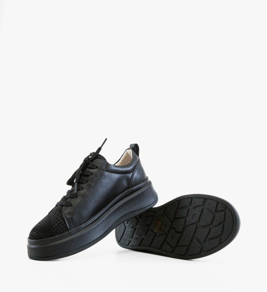 Pantofi Casual Priki Negri - Img 3