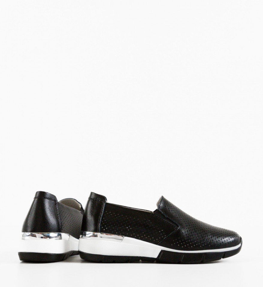 Pantofi Casual Pufine Negri - Img 2