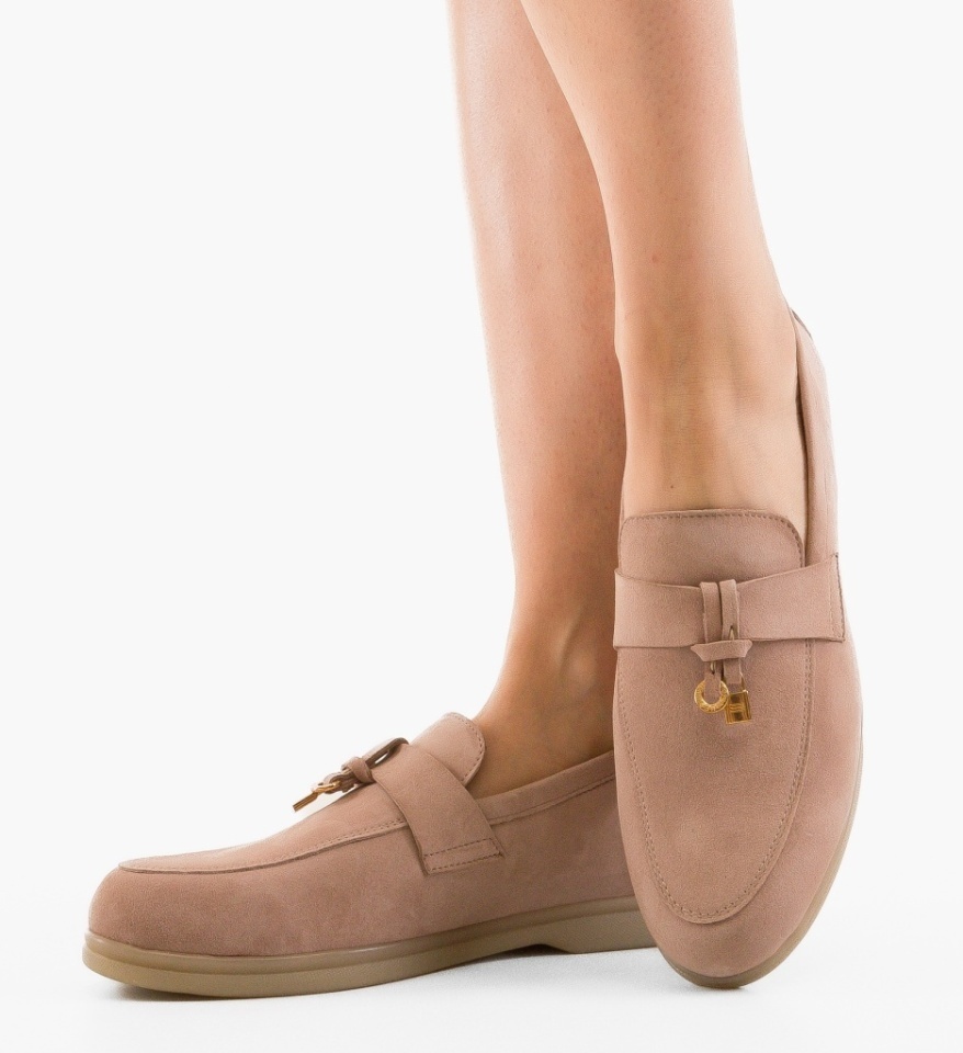 Pantofi Casual Pyana Roz - Img 4