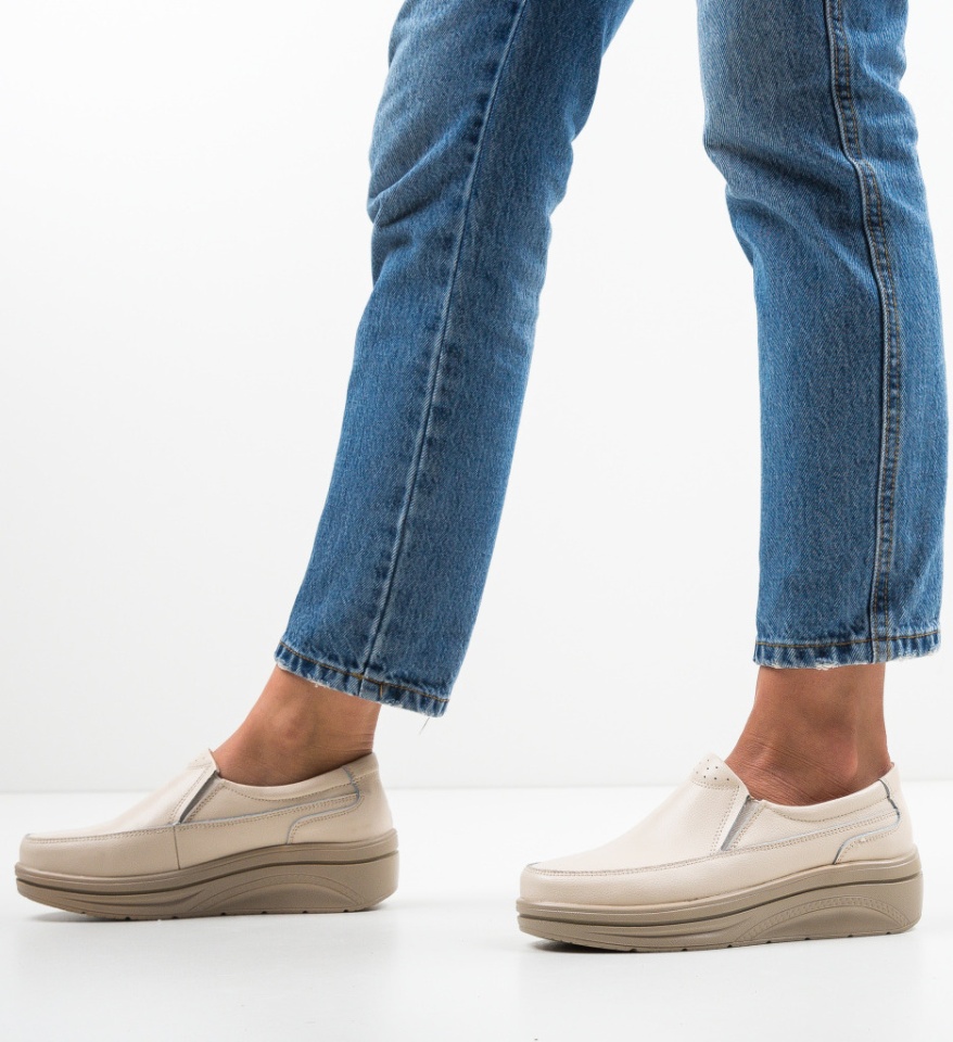 Pantofi Casual Rankin Bej - Img 11