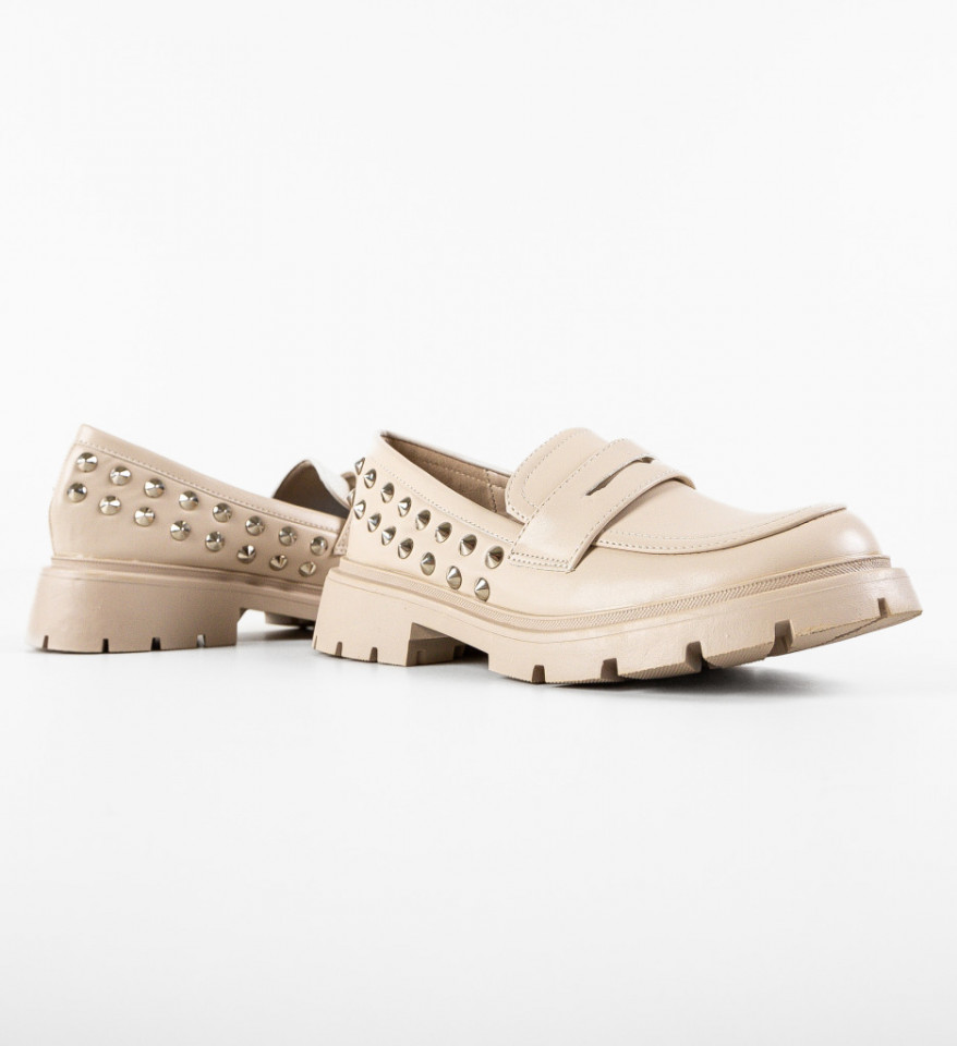 Pantofi Casual Roac Bej - Img 4