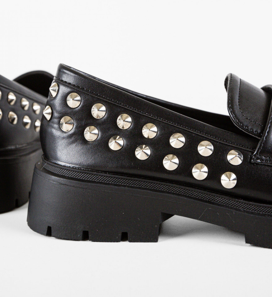 Pantofi Casual Roac Negri - Img 3